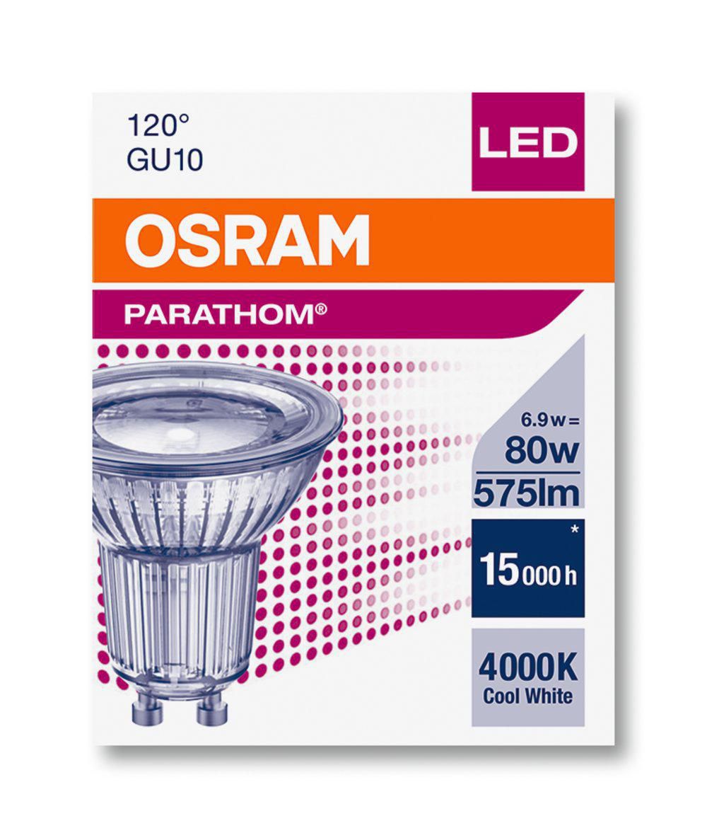 Osram Lampe à Led Osram Parathom Par16 80 840 120° Gu10 Réf 815674